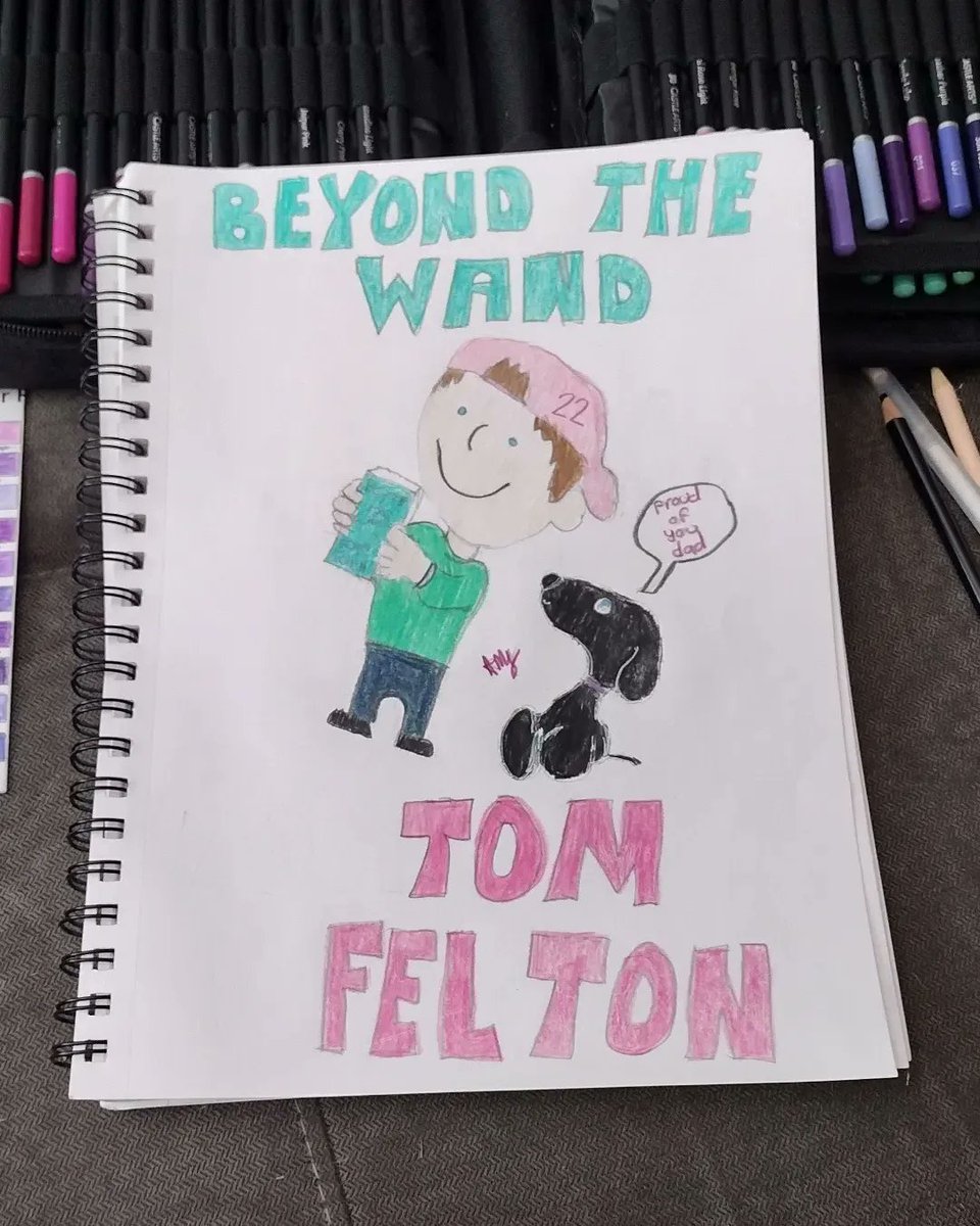 littletrooper89's tweet photo. Tom's new book comes out tomorrow(UK) I am reposting this drawing. Can't wait to read it.
@TomFelton #WillowArtWendsday #FeltonFanArtFriday #Selftaught #HandDrawn #ColoredPencils #artingforgood #Art #TomFelton #WillowFelton #TomandWillowFelton #BeyondtheWandFanArt #BeyondTheWand https://t.co/nJVHIkXOFH