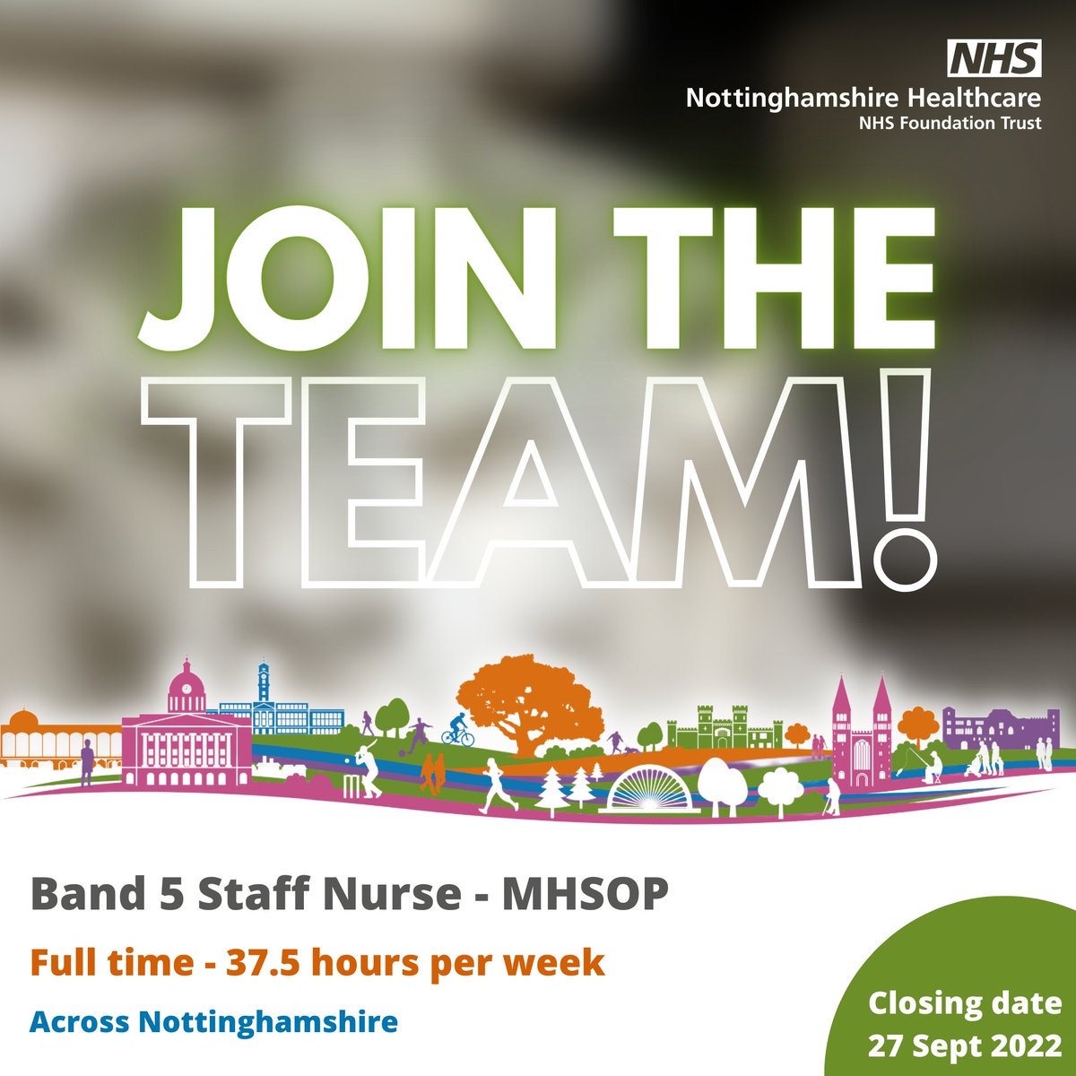 Notts Healthcare NHS Recruitment tweet media
