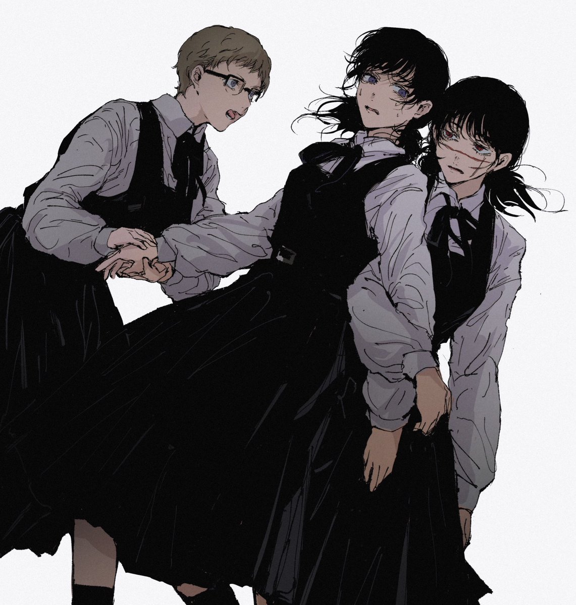 nama29_umai's tweet photo. ヨルとアサとユウコ https://t.co/vQOENX6Y6Z