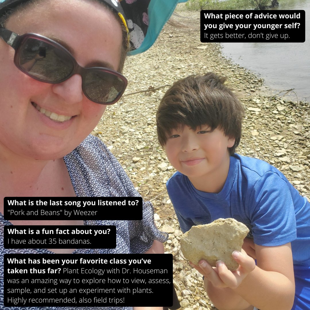 WSU_BioSciences's tweet photo. Our current BioShox Spotlight is LC! LC is an undergraduate pursuing her Biological Sciences BS with a focus in Environmental, Ecological, and Organismal studies. If you are interested in our undergraduate program, visit https://t.co/d5KZOjopKg.🌾
#wichitastateuniversity #BioShox https://t.co/7WYodZMMDO