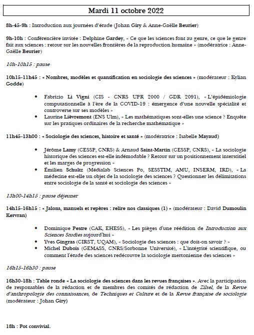 AntoineBouzin's tweet photo. J'ai présenté aujourd'hui une communication intitulée "Pour une sociologie (des sciences) de l'ingénierie : une bifurcation écologique des activités techniques ?" lors des journées d'étude du #RT29 Sciences et techniques en société de l'AFS.
Merci à toute l'équipe organisatrice ! https://t.co/8lz2PirScE