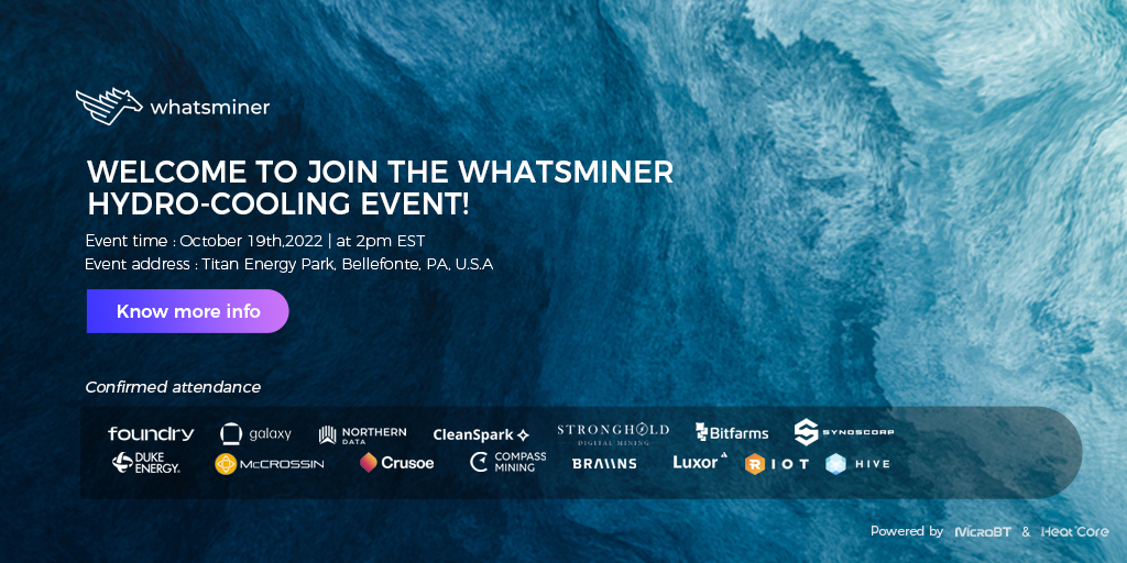 WhatsMiner tweet media