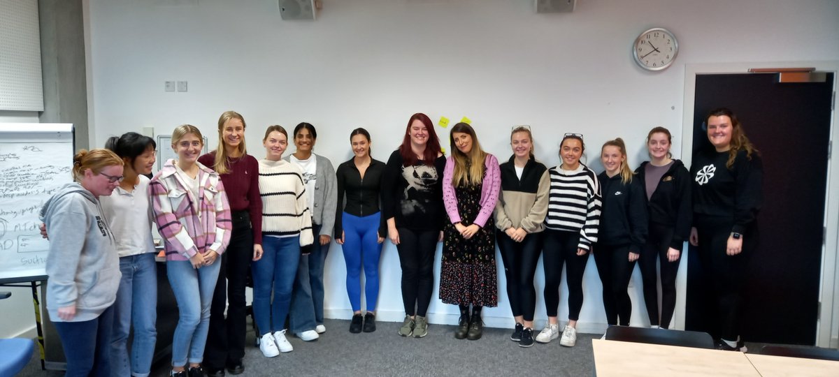 Thanks to Gemma Bromley, visiting lecturer at <a href="/QMUniversity/">QueenMargaretUni</a>, for joining #qmuotstudents to share her recovery from head injury. We look forward to seeing you again soon <a href="/QmuOTSociety/">QMU Occupational Therapy Society</a>