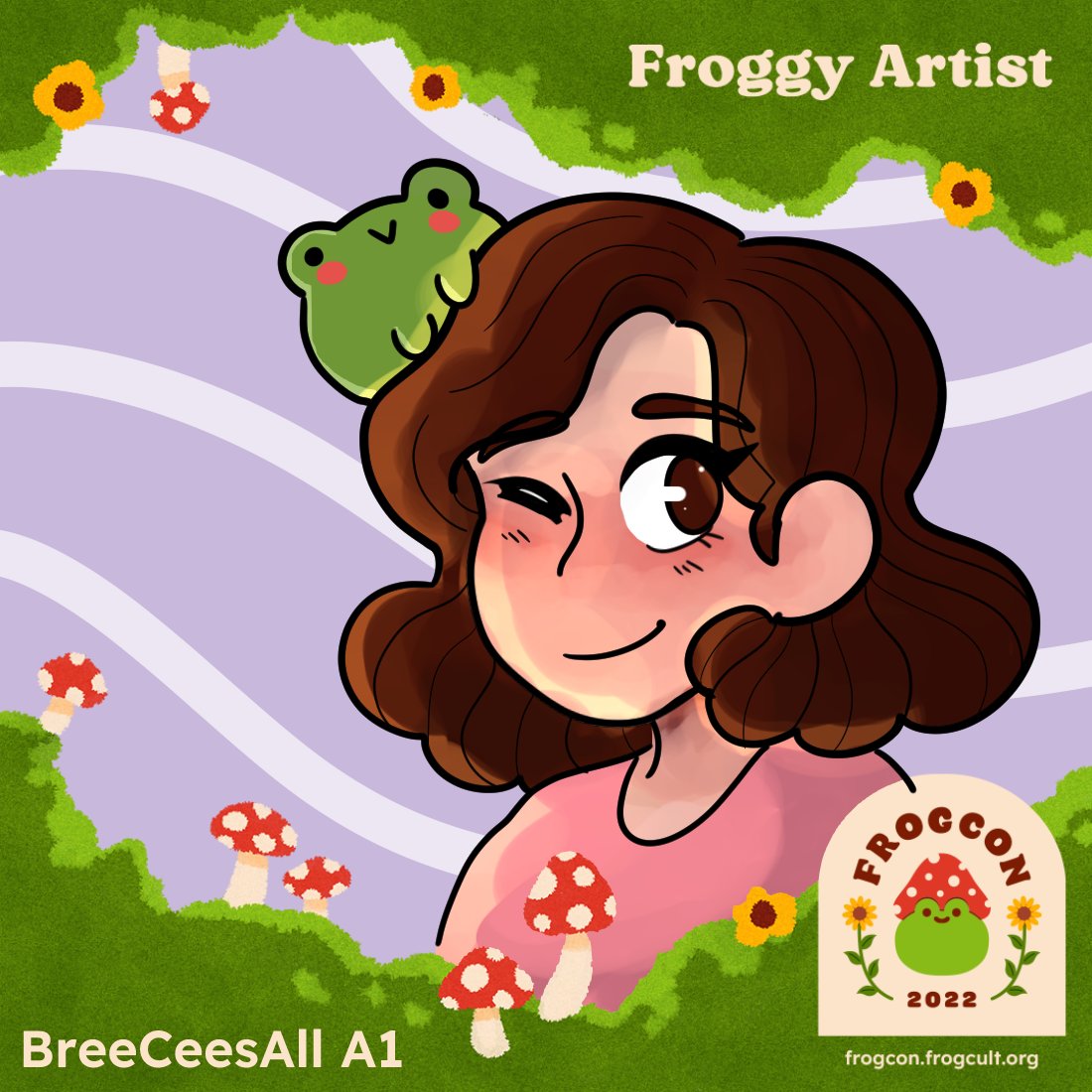 BreeCeesAll's tweet photo. October 14-23 is FrogCon 2022! I will be participating as an artist! Stay tuned for freebies, deals, and new products! #frogcon2022 @thefrogcult https://t.co/JHi9gXxXZD