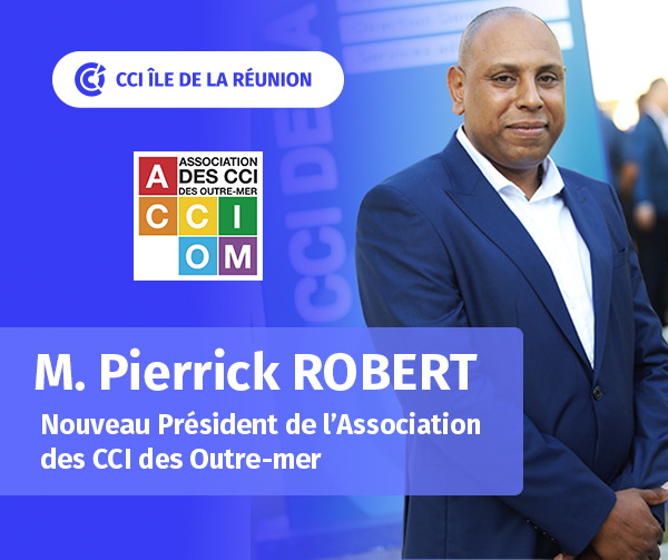 Pierrick ROBERT, Président de la CCI de La Réunion a été élu président de l'Association des Chambres de Commerce et d’Industrie d’Outremer (ACCIOM) lors de l'assemblée générale qui s'est tenue ce lundi 10 octobre. 

Plus d'info ici 👉 bit.ly/3epOmPf