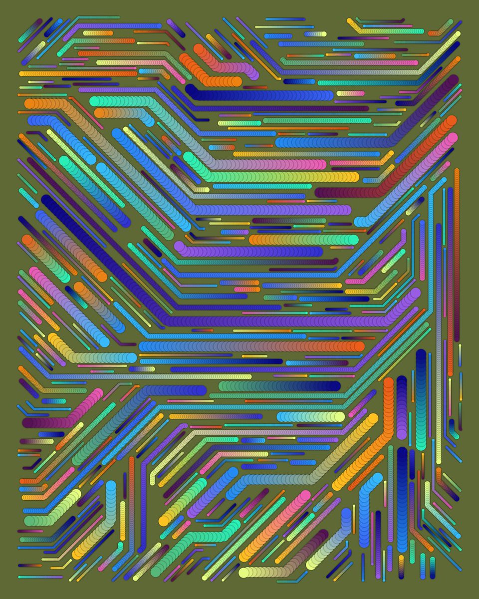 Field Trip is my generative art project featuring 500 unique pieces with bright palettes and lively shapes. Minting soon. Whitelist spots available. #generativeart #NFT #NFTartist #mintingsoon #NFTCommmunity