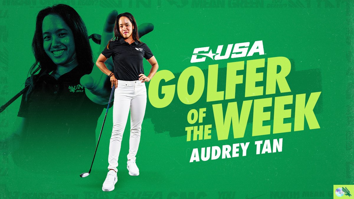 MeanGreenWGolf's tweet image. 🎶 ᴛʜɪꜱ ɪꜱ ʜᴏᴡ ᴡᴇ ᴅᴏ ɪᴛ 🎶

7️⃣ career @ConferenceUSA
Golfer of the Week awards for Auds ✅

7️⃣ straight @ConferenceUSA
weekly nods for our program ✅

🔗 northtex.as/3fXvZSa

#GOGreenGoLow 💚⬇️