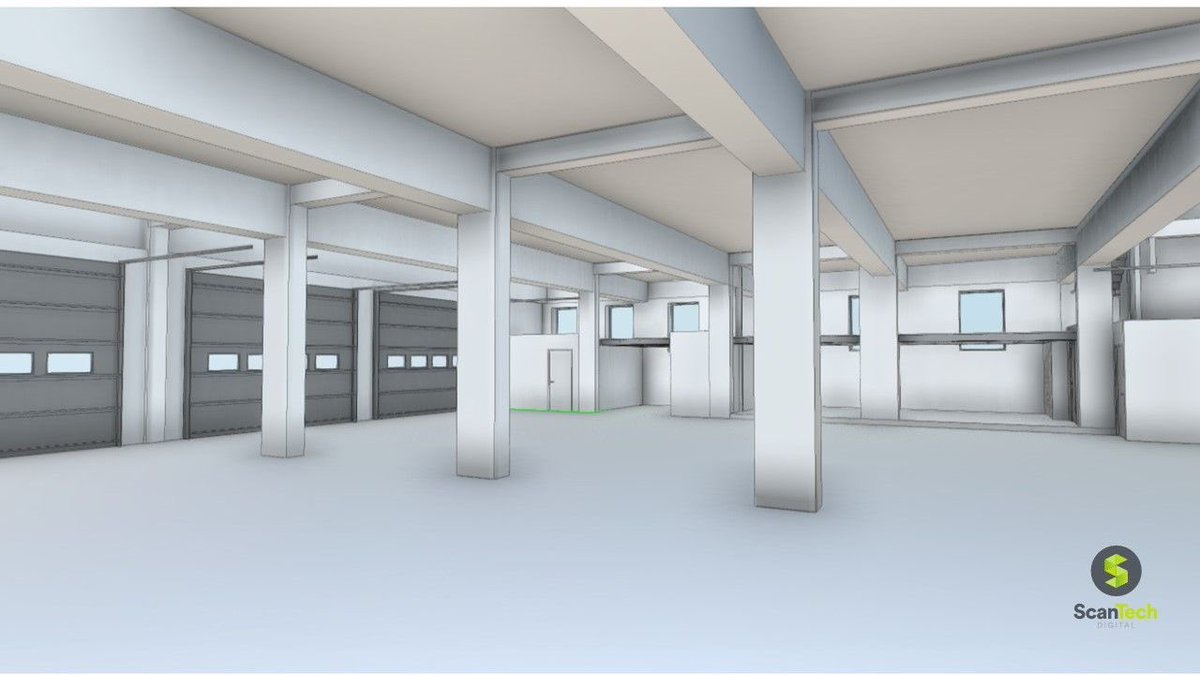 ScanTechDigital's tweet photo. All our scanning methods are non-intrusive, which allows us to capture sensitive or hard-to-access environments without disrupting your day-to-day operations. 

Here is a quick look at a recent project we did for @morgansindallc at their @NationalHways depots.

#scan2bim #BIM https://t.co/poiLHO3ZFt