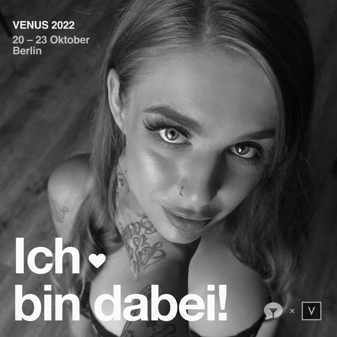 OMG! Bald ist es soweit!😻Die Venus 2022 in Berlin und ich bin dabei! Wo du mich genau findest? Am Stripchat-Stand<a href="/tag/camgirls"class="tags"><span>#camgirls</span></a><a href="/tag/venusberlin"class="tags"><span>#venusberlin</span></a><a href="/tag/stripchat"class="tags"><span>#stripchat</span></a><a href="/tag/myclub"class="tags"><span>#myclub</span></a><a href="/tag/stripchatlive"class="tags"><span>#stripchatlive</span></a>