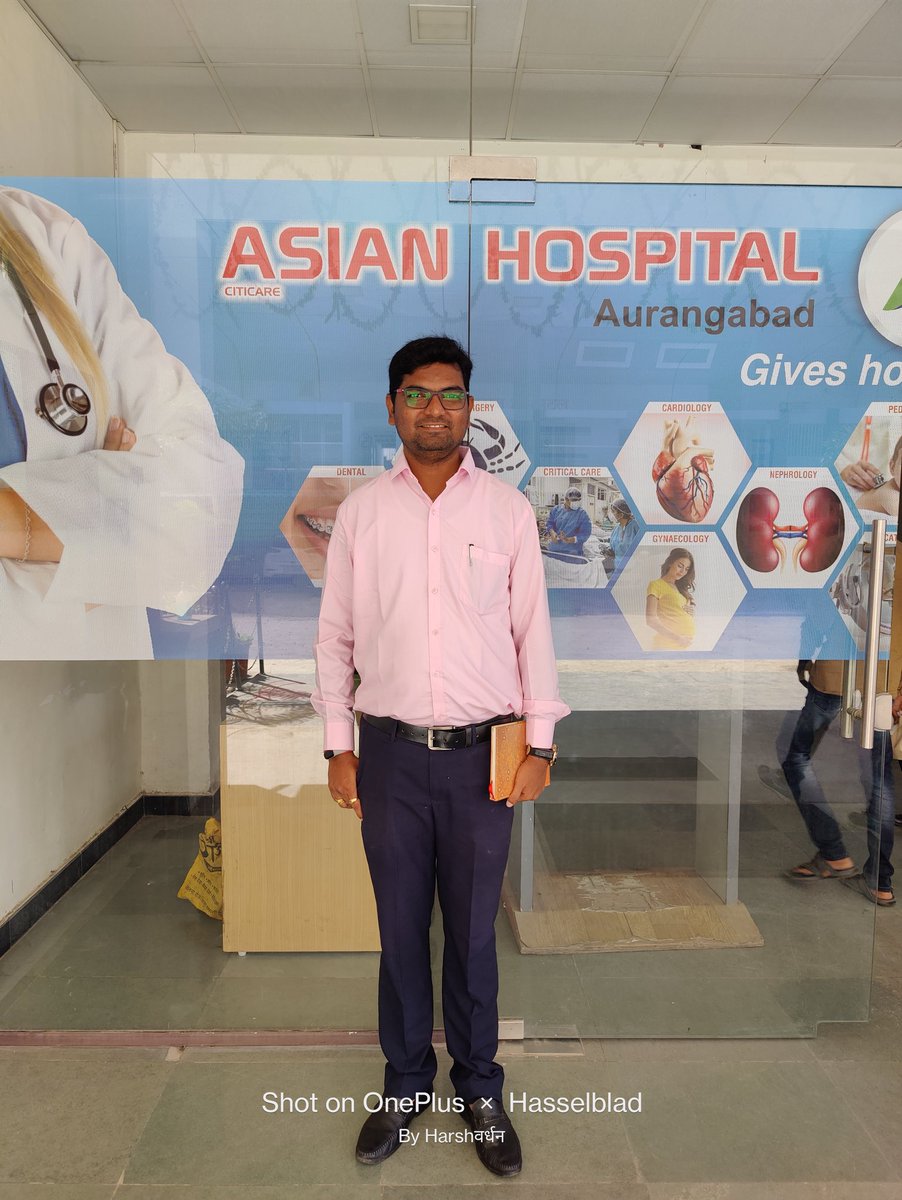 HarshTribhuvan's tweet photo. It gives me immense pleasure to share with you all that I have Join Asian Hospital as an Operations Head..I am thankful to our Chairman & Managing Director Dr.Shoeb Hashmi Sir for giving me this opportunity i will never let you down Sir...
#TeamAsian https://t.co/5xPLujHPve