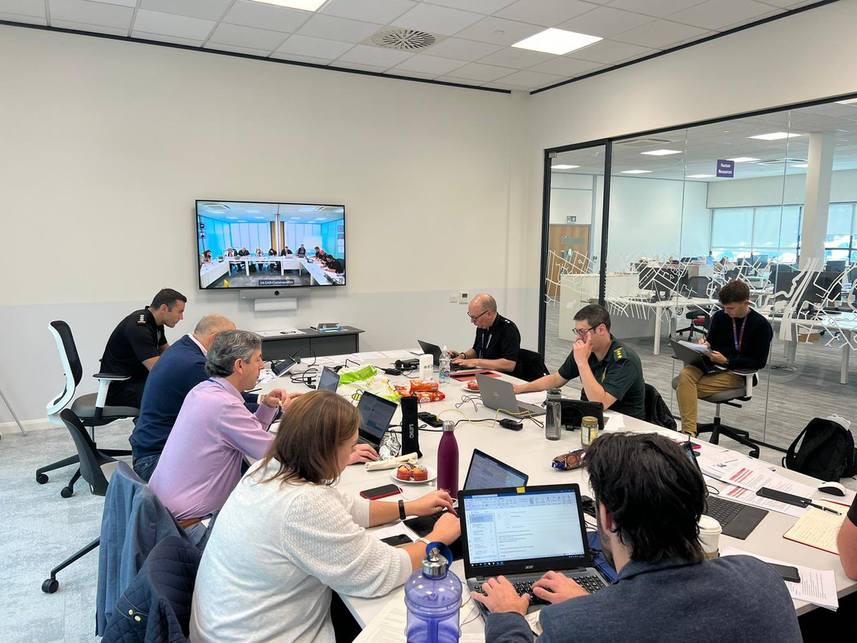 Rob Green (@robtheprop) on Twitter photo <a href="/NFRSCTOA/">NFRS Command Training & Ops Assurance</a> delivered a Strategic Co-ordinating Group exercise today to test Northamptonshire’s strategic response to a major incident. <a href="/MoultonCollege/">Moulton College</a> <a href="/EMASNHSTrust/">East Midlands Ambulance Service NHS Trust</a> <a href="/NorthantsPolice/">Northants Police</a> <a href="/NHSEngland/">NHS England</a> <a href="/northantsfire/">Northamptonshire Fire & Rescue</a> <a href="/WestNorthants/">West Northamptonshire Council</a> all involved with some great learning outcomes #JESIP <a href="/NFRSCTOA/">NFRS Command Training & Ops Assurance</a> delivered a Strategic Co-ordinating Group exercise today to test Northamptonshire’s strategic response to a major incident. <a href="/MoultonCollege/">Moulton College</a> <a href="/EMASNHSTrust/">East Midlands Ambulance Service NHS Trust</a> <a href="/NorthantsPolice/">Northants Police</a> <a href="/NHSEngland/">NHS England</a> <a href="/northantsfire/">Northamptonshire Fire & Rescue</a> <a href="/WestNorthants/">West Northamptonshire Council</a> all involved with some great learning outcomes #JESIP