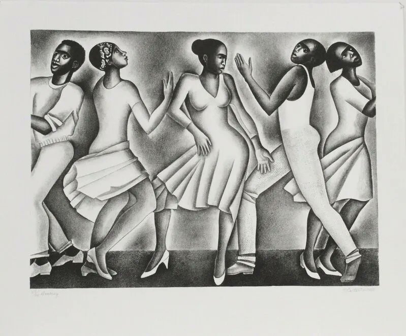 artistsofcolour's tweet photo. DANCING, Elizabeth Catlett, 2003 #blackarthistory https://t.co/SmyFD0BLWk