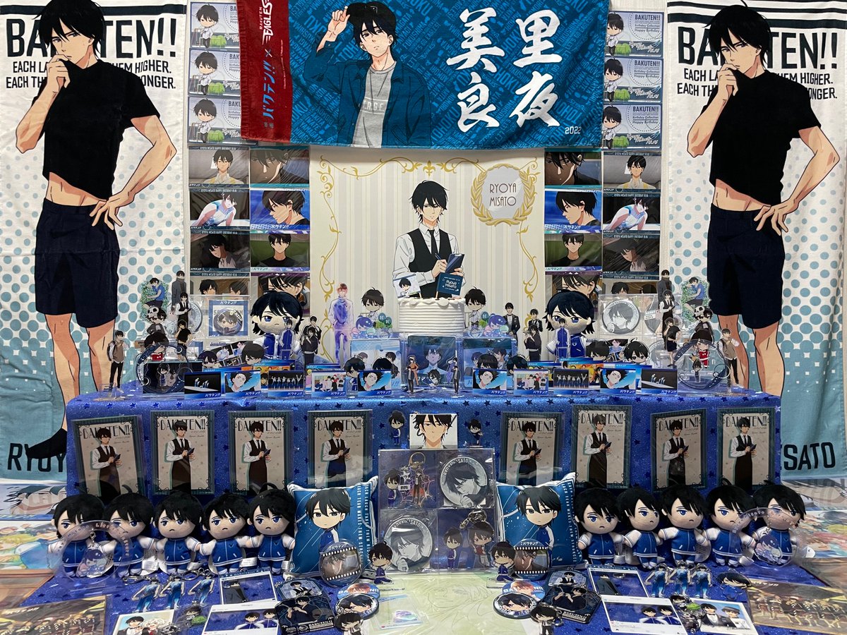 hatch_8's tweet image. 美里くんハッピーバースデー！
映画館で同じ映画を38回観たのは初めて🤭
今年も推しが尊い♡♡♡
♡2023.01.25 映画バクテン!!BluRay発売♡

 #美里良夜生誕祭2022
 #美里良夜誕生祭2022
 #美里良夜聖誕祭2022
 #美里良夜
 #バクテン
 #ゼクシズ
 #ノイタミナ
 #10月16日は美里良夜の誕生日
 #10月16日