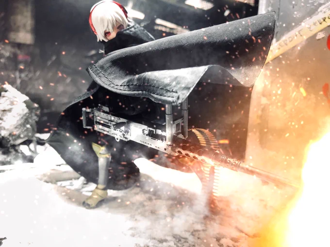 お題『対物/対戦車』#深夜の小武器庫部#リトルアーモリーを装備 