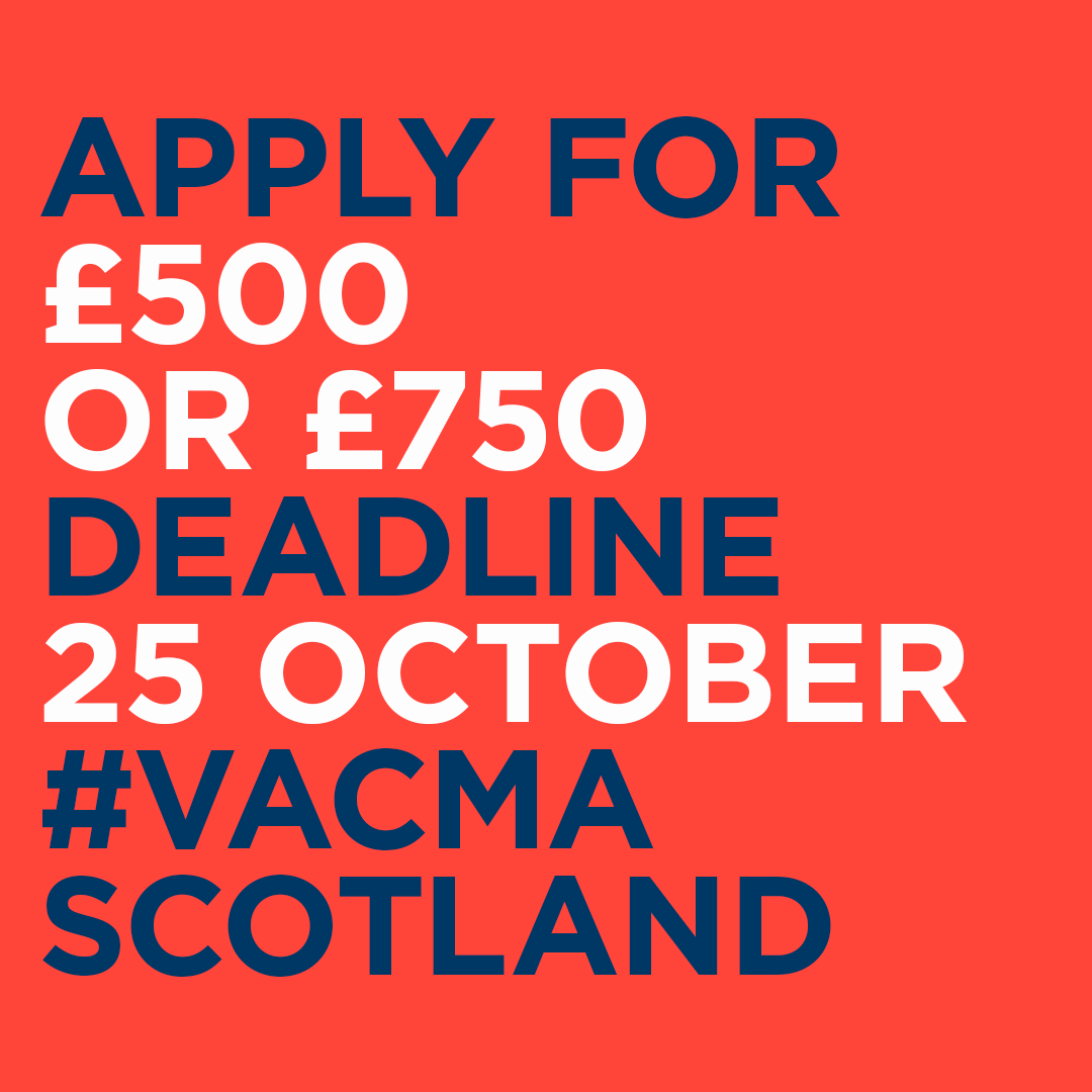 llspada's tweet photo. Interested in applying to VACMA: Renfrewshire?

Join us tomorrow to discuss your ideas, hear from past awardees and @CreativeScots on the purpose of the fund and how to write a strong application! #VACMAScotland

👇https://t.co/CxXHOf0QEw https://t.co/XXMeIyUmPz