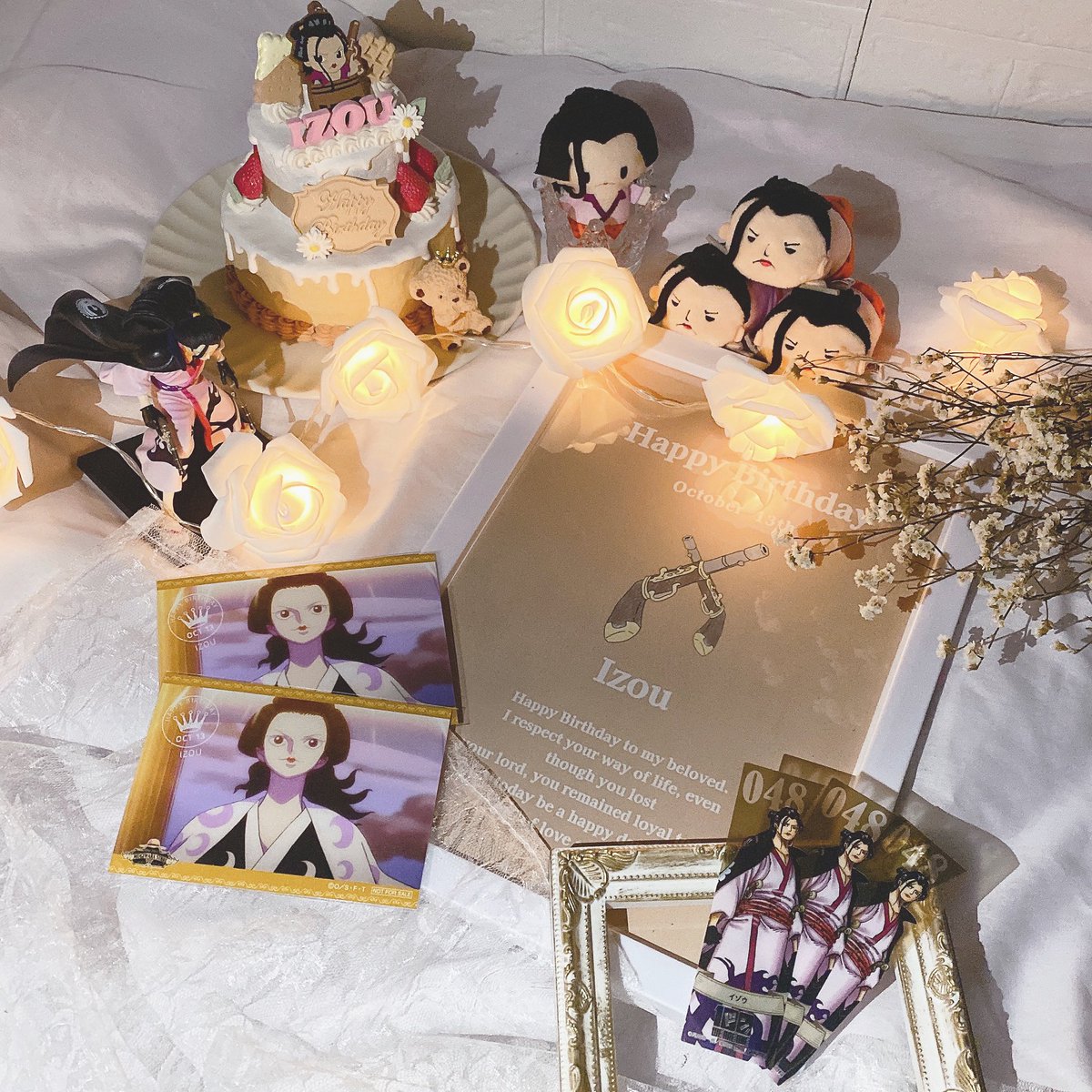 aos__0811's tweet photo. 〰️

         𝐻𝑎𝑝𝑝𝑦 𝐵𝑖𝑒𝑡ℎ𝑑𝑎𝑦 𝐼𝑧𝑜𝑢

あなたにとって幸せな1日となりますように

〰️

 #イゾウ
 #イゾウ誕生祭
 #イゾウ誕生祭2022
 #本人不在の誕生日会 
 #ONEPIECE  
 #ワンピース 
 #izo  #izou  
 #HappyBirthday__izou https://t.co/kq6iQpgiVo
