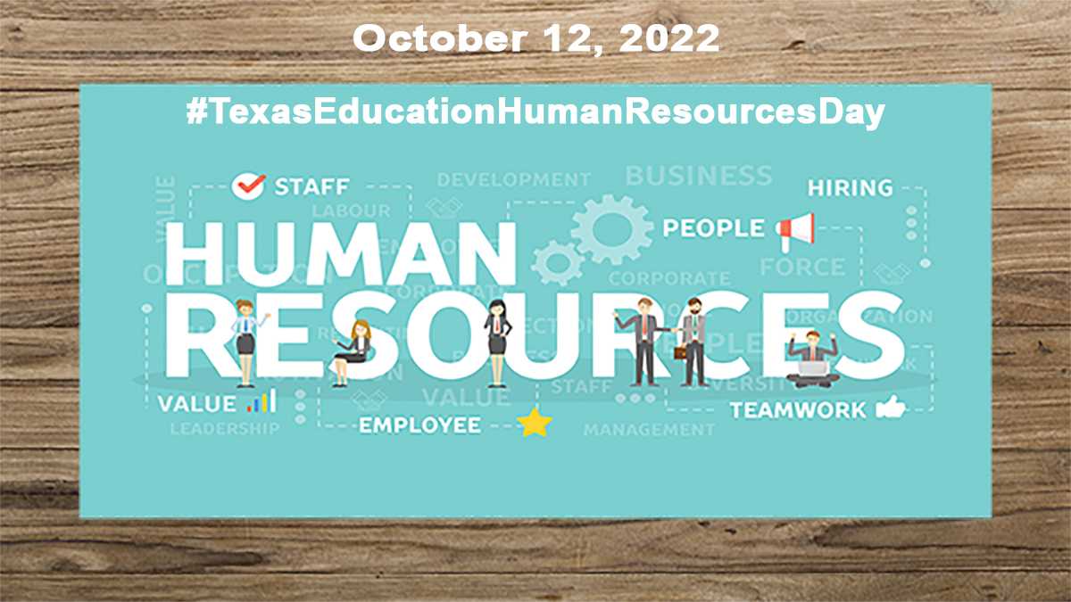 October 12, 2022 is Education Human Resources Day! Thank you for all you do to keep Texas schools running efficiently. We celebrate you!  What is your district doing to celebrate? bit.ly/3qQCf05 #CelebrateTXHR #K12HR #K12Talent