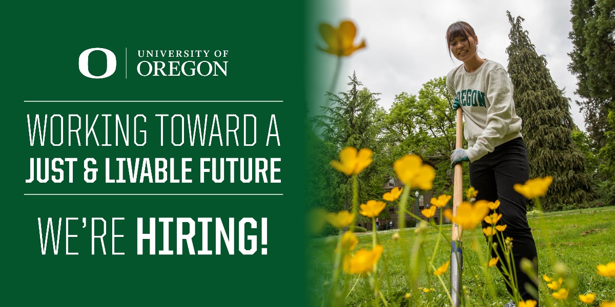 We’re hiring <a href="/uoregon/">University of Oregon</a>! We have 11 cross-discipline positions open for #uoenvironment in <a href="/UO_ENVS/">UO ENVS</a> <a href="/uogeog/">University of Oregon Geography</a> <a href="/UO_Geology/">Dept of Earth Sciences, Univ of Oregon</a> <a href="/uoregondesign/">UO College of Design</a> <a href="/OregonSociology/">UO Sociology</a> and <a href="/uoCHandBIC/">UO Chem and Biochem</a> that reflect research and teaching toward a just and livable future. Learn more: fal.cn/3sFSJ #uoregon