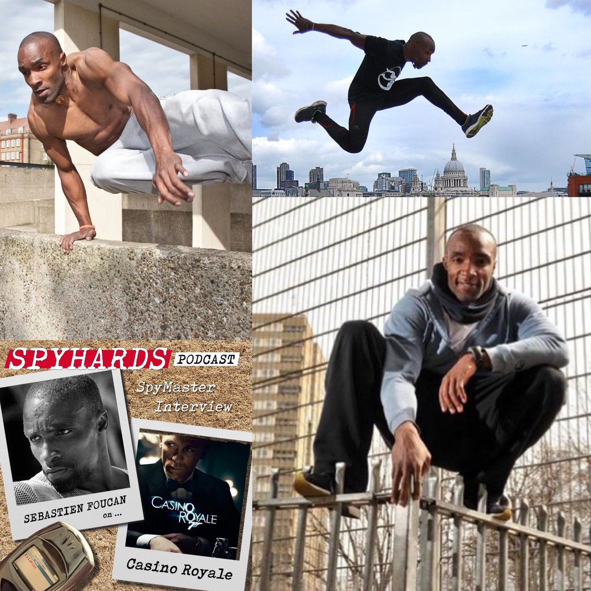 SpyHards - A Spy Movie Podcast (@spyhards) on Twitter photo How did <a href="/SebastienFoucan/">Sébastien Foucan</a> go from free-running the streets of London and Paris to starring in one of the biggest #JamesBond films of all time?
Find out in our new CASINO ROYALE interview as Agent Scott and <a href="/SamR_1995/">Sam Rogers</a> speak to the man himself!
Listen now: pod.fo/e/1461c8 How did <a href="/SebastienFoucan/">Sébastien Foucan</a> go from free-running the streets of London and Paris to starring in one of the biggest #JamesBond films of all time?
Find out in our new CASINO ROYALE interview as Agent Scott and <a href="/SamR_1995/">Sam Rogers</a> speak to the man himself!
Listen now: pod.fo/e/1461c8