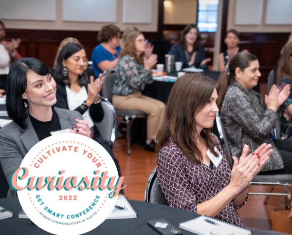 WomenCommAustin's tweet photo. Register by Oct. 14 for the Early Bird rate on WCA's Get Smart conference! This half-day professional development event on Oct. 21 featuring:
🎤 interactive sessions,
📝 breakouts,
🍽️ lunch keynote,
➕ and more!
Details: https://t.co/lvRvM0VVX3. #WCAGetSmart https://t.co/LbJO86zhwu