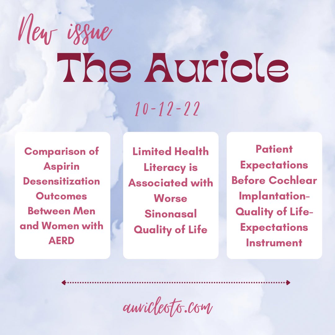TheAuricle_Oto's tweet photo. New Auricle Issue 💥 
Featuring Siddhant Tripathi 
from University of Cincinnati College of Medicine @CincyENT #Otomatch23 
Check out https://t.co/WbaCtUb94a for the full issue! https://t.co/zBn1s5OJCW