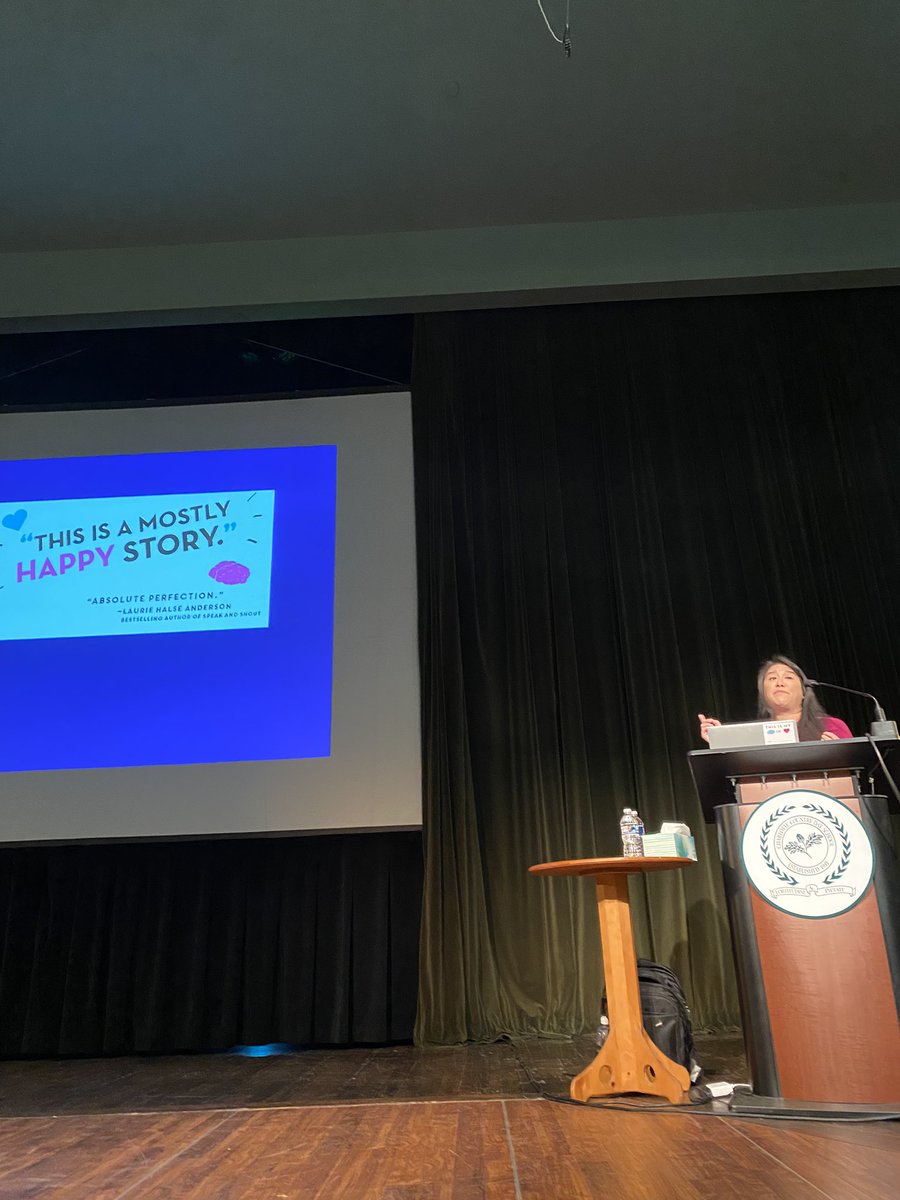 @IWGregorio “I write so people of color feel less alone…” <a href="/ccdsnews/">CharlotteCountryDay</a> <a href="/BWiseCCDS/">Brian Wise</a> <a href="/CMS_Libraries/">CMS Library Media</a> <a href="/CharMeckSchools/">Charlotte-Mecklenburg Schools</a> #MentalHealthAwarenessMonth