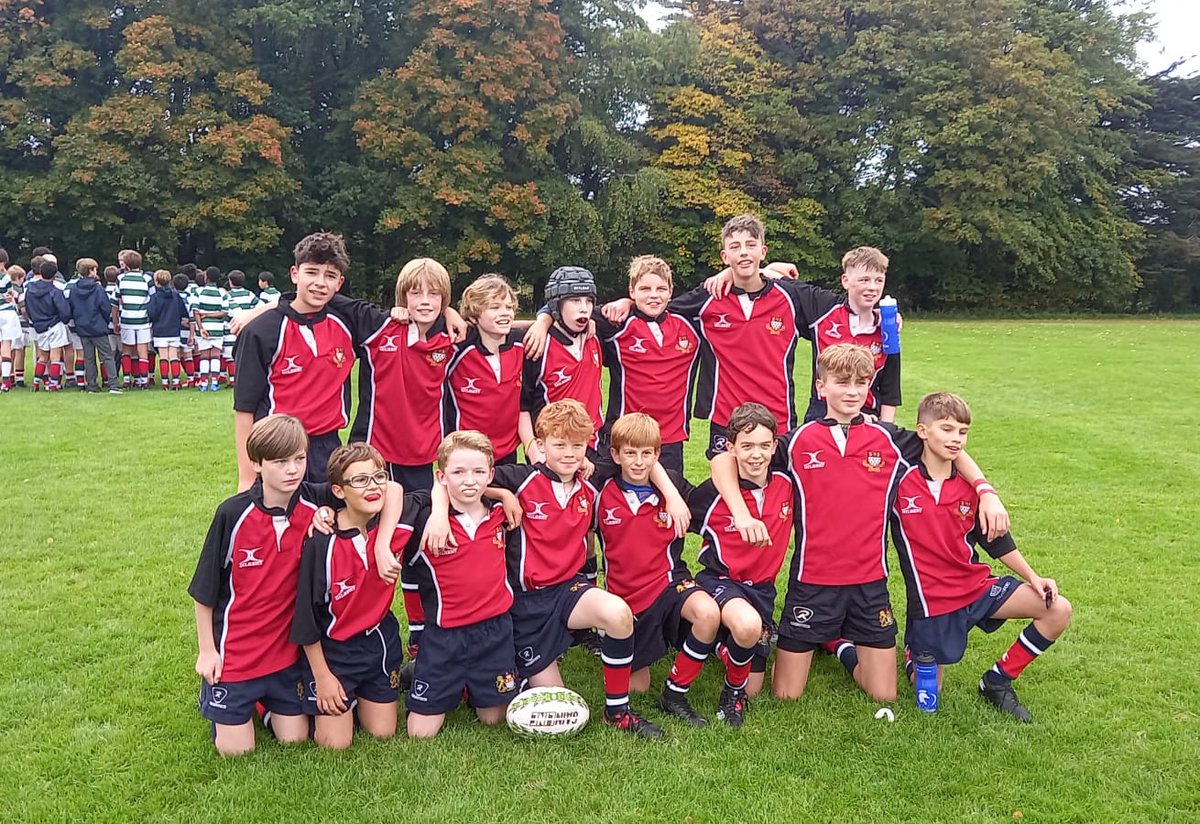 Congratulations to the Headfort Rugby team. They came away victorious in their game this afternoon against St Columba's.