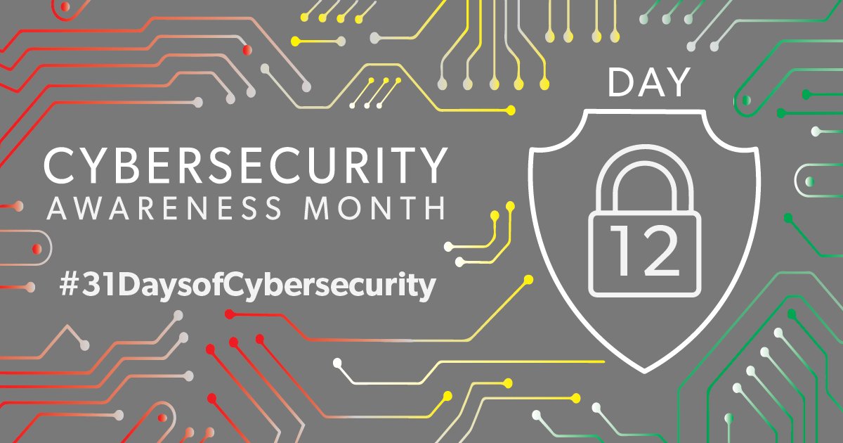 MA_Comptroller's tweet photo. We recap Week Two of Cybersecurity Awareness Month in today's Cybersecurity Tip of the Week. Search #31Daysof Cybersecurity for our latest posts https://t.co/YPg9zJ3ZUI #CTRCyber5 #cybersecurityawareness https://t.co/ox5baU7w2m