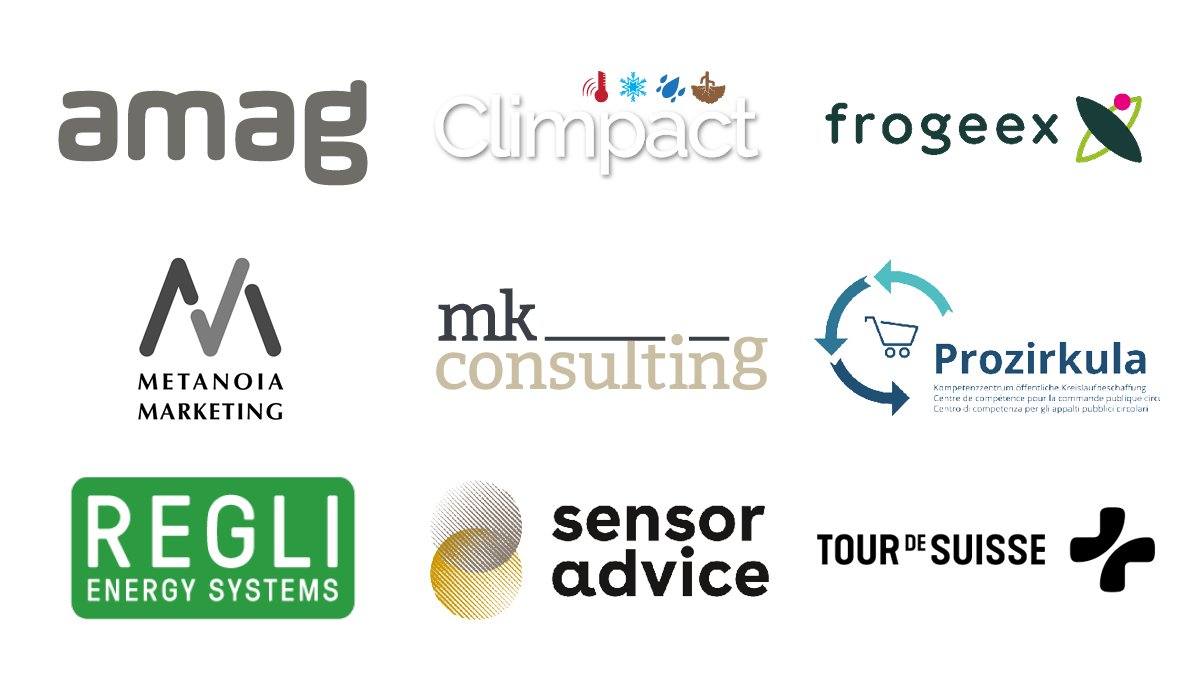 swisscleantechD's tweet photo. Herzlich willkommen bei uns: @AMAG_Media, #Climpact, #frogeex, #MetanoiaMarketing, #MKConsulting (@martinkathriner), #Prozirkula, @reglienergy, @sensoradvice und #TourdeSuisseRadAG

Wir freuen uns auf die Zusammenarbeit und das gemeinsame Engagement! https://t.co/WQp31n8cfh