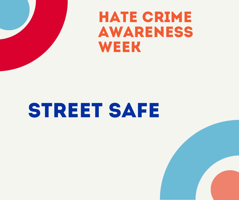 Streetsafe - If you feel unsafe in your area please let us know through Streetsafe. This is an anonymous, non-crime reporting tool and helps us to focus our time on the problem areas of your local areas met.police.uk/notices/street…