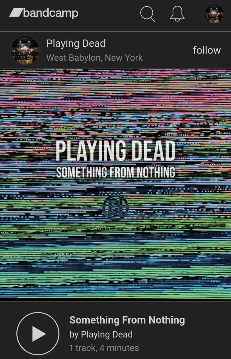 That took a minute but we're here 
1st song off upcoming ep
Engineer <a href="/thejerryfarley/">the jerry farley</a> 
Drums <a href="/MarkOconnellTBS/">Mark O'Connell</a> 
Master <a href="/DanKorneff/">Dan Korneff</a> 
Band is us! 
#NewMusicAlert 

playingdead.bandcamp.com/album/somethin…