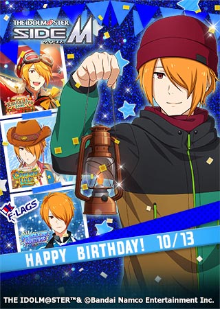 Chine_th's tweet photo. 【アイドルマスター SideM】誕生日おめでとう！
事務所でアイドルの誕生日をお祝いしよう！
https://t.co/ZfoJdZfvbZ #SideM #エムマス #九十九一希生誕祭 https://t.co/OaDbtZE8BM