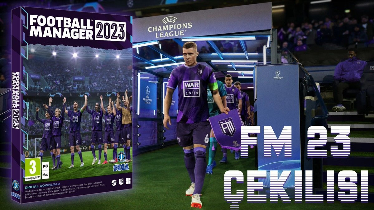 Fmciler buraya ⚠️

🚨 #FM23 Çekilişi

➡️ Takip ve Retweet yapmanız yeterli. Katılma sınırı vs. Yok. 8 Kasım'da açıklıyorum.
