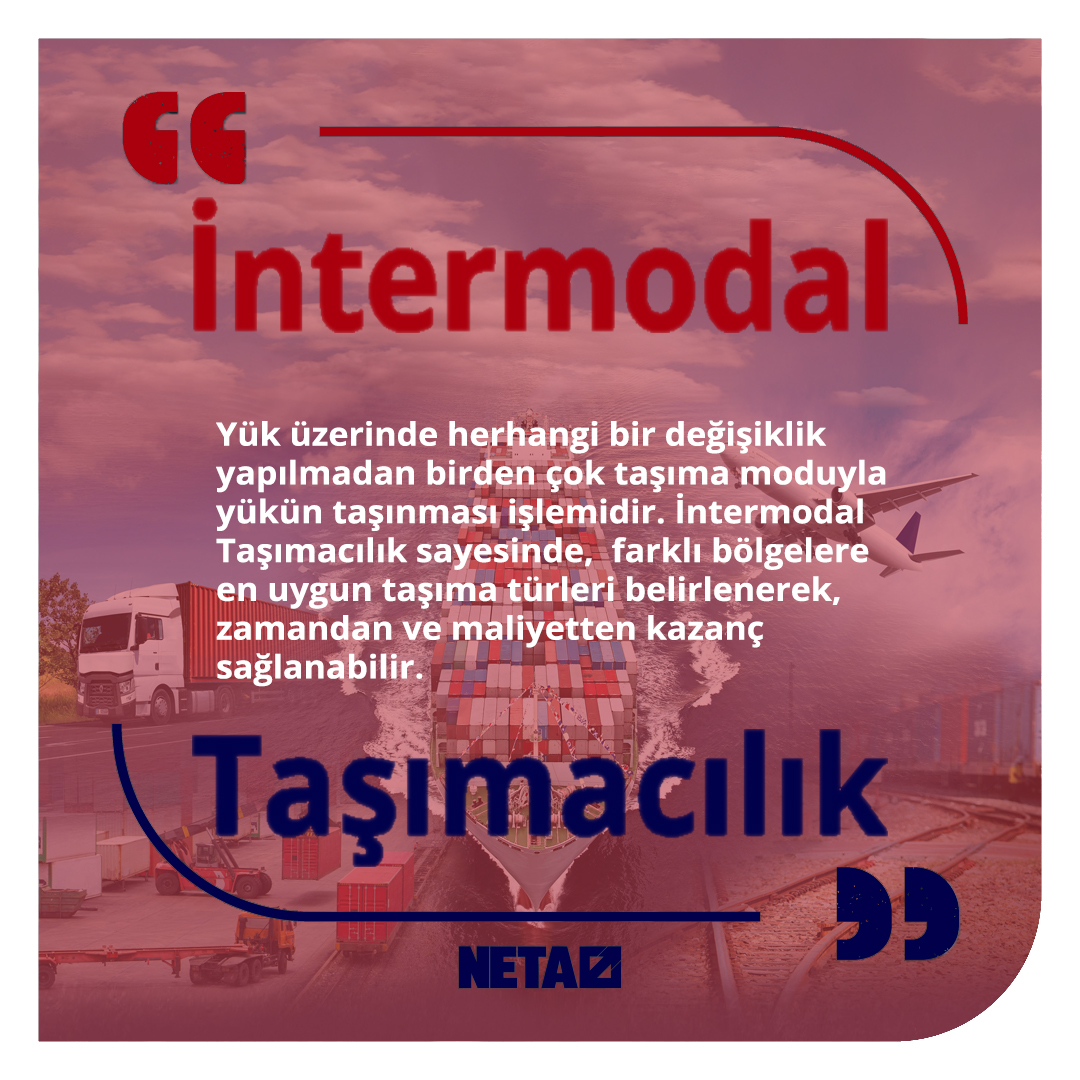 İntermodal Taşımacılık

Yük üzerinde herhangi bir değişiklik yapılmadan birden çok taşıma moduyla yükün taşınması işlemidir. İntermodal Taşımacılık sayesinde,  farklı bölgelere en uygun taşıma türleri belirlenerek, zamandan ve maliyetten kazanç sağlanabilir.