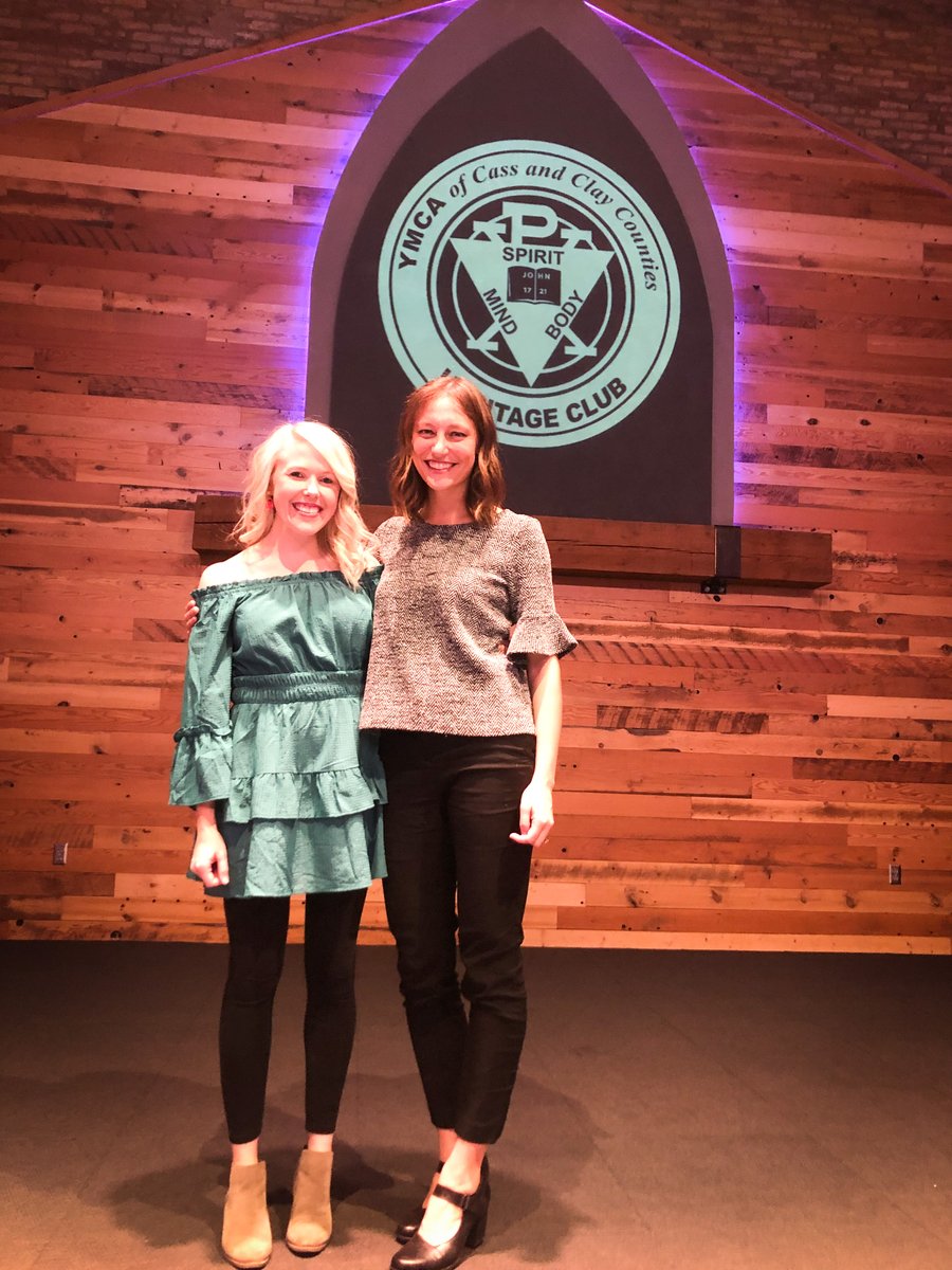 What a fun night! So grateful to work alongside @YMCAAnna and to work for a place that cares so much for our community. #ymcacassclay