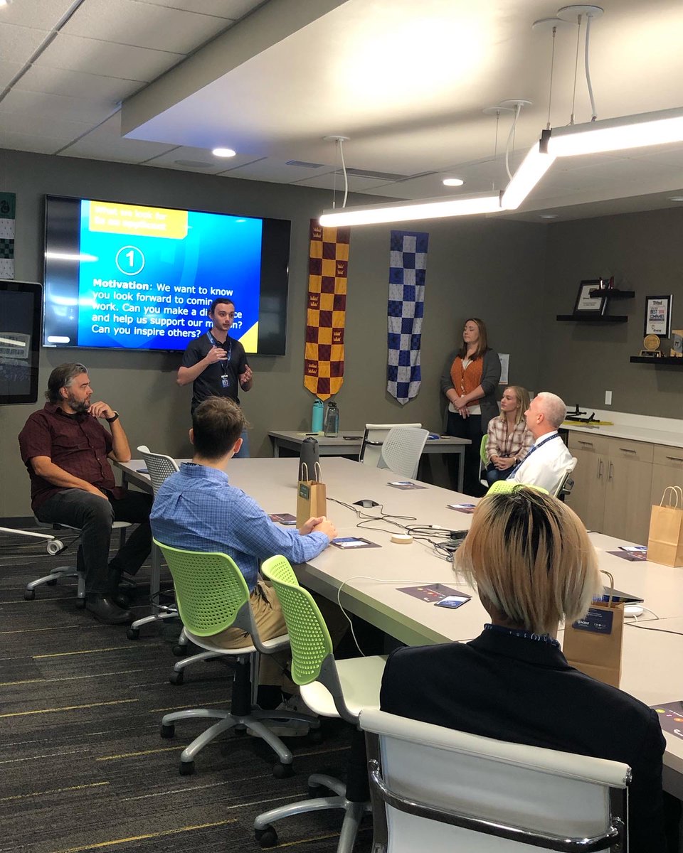 FSUCCI's tweet photo. The #JobHop was a success! Students visited local companies yesterday and learned about job opportunities within the #tallahassee area.
Thank you to the many local partners who made this event possible! https://t.co/9KvLjuRiOf