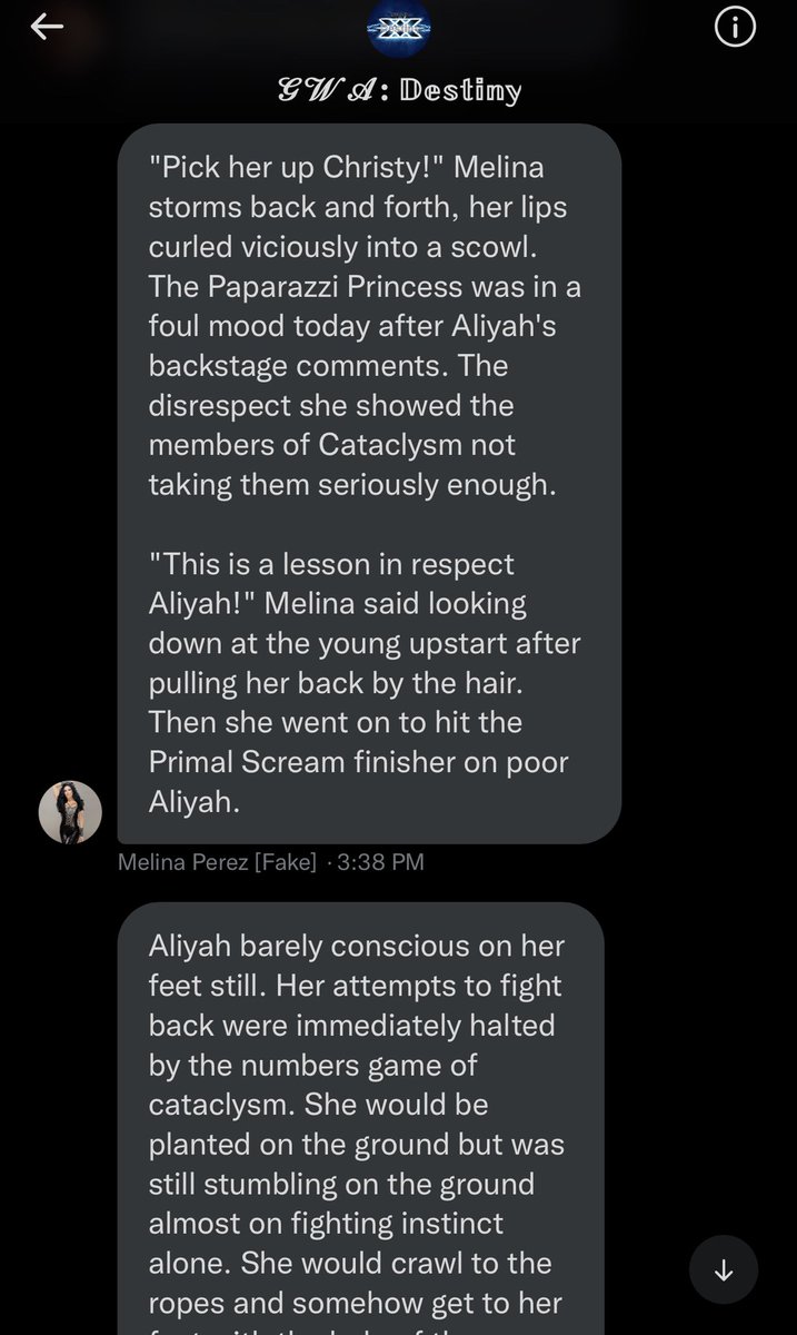 Cataclysm would unleash a viscous assault on Aliyah, leading to Christy picking up the win in The Unsanctioned match.