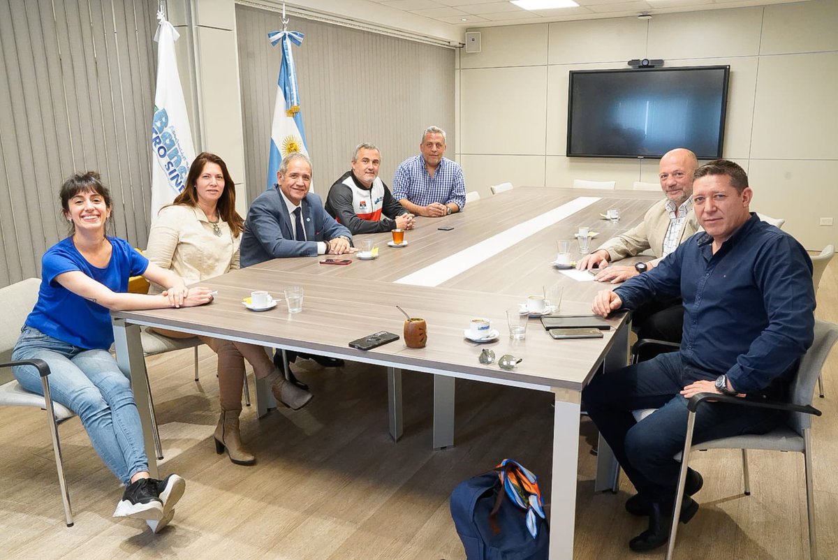 SergioOPalazzo's tweet photo. Hoy me reuní con los compañeros de la comisión técnica del Banco Supervielle. https://t.co/AP7wSwGvHJ