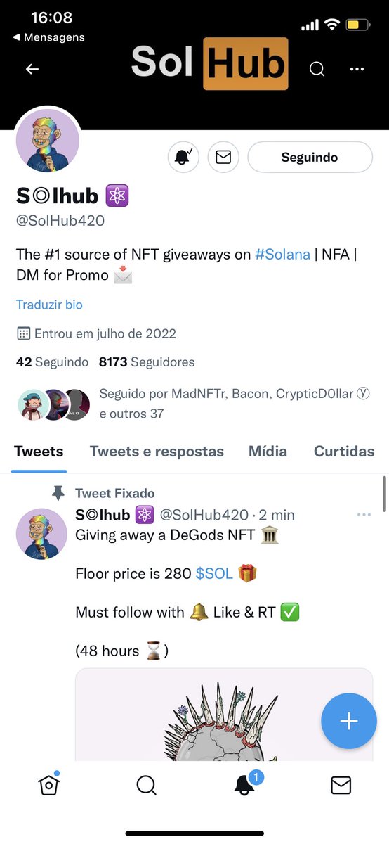 outCrypto96's tweet photo. @SolHub420 Done ✅ https://t.co/Ql0XZPByaq