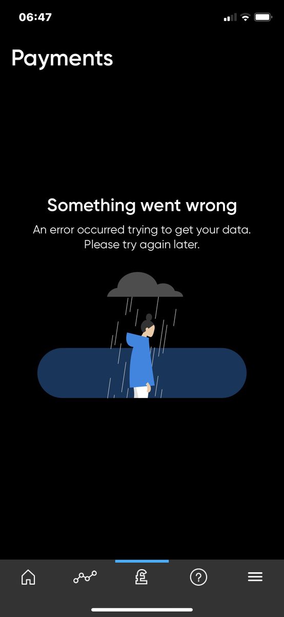 colhepples's tweet photo. @UtilitaEnergy my app is still not working. I have cleared the cache, reinstalled nothing! I can’t log in / out as it just says it’s just saying something has gone wrong https://t.co/27m4PC4hwf