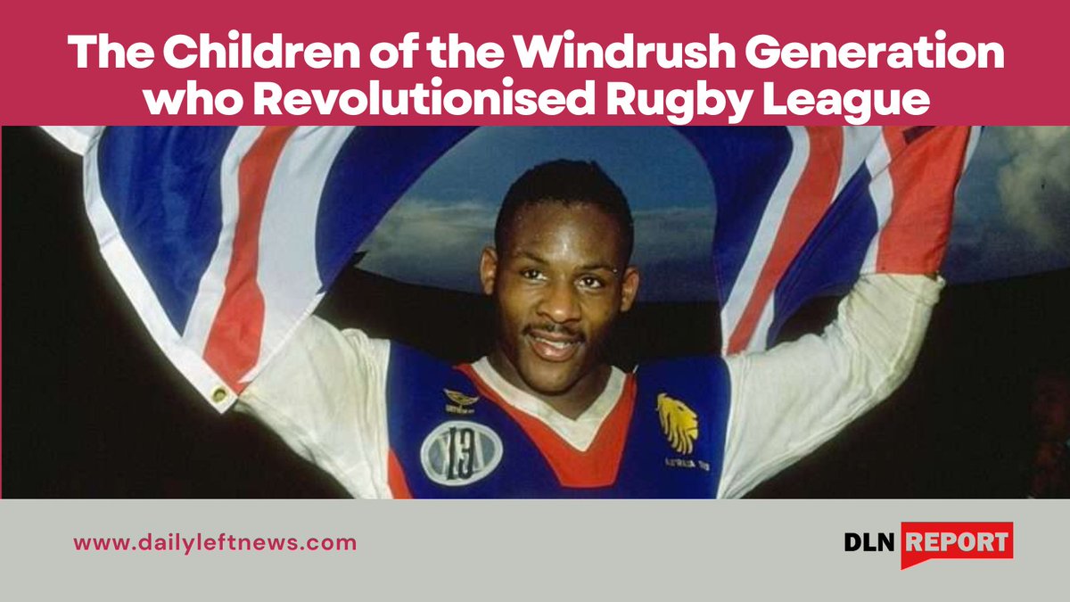 Menabde2000's tweet photo. In the 1980s, as politicians stoked racism and #RugbyLeague lamented the passing of its golden age, three black players came to the fore who would change their game – and their country – for good.

Read the full story:
⬇️

https://t.co/Dzhc4E21LY

#DailyLeftNews #sports https://t.co/cFsXZFEhlN