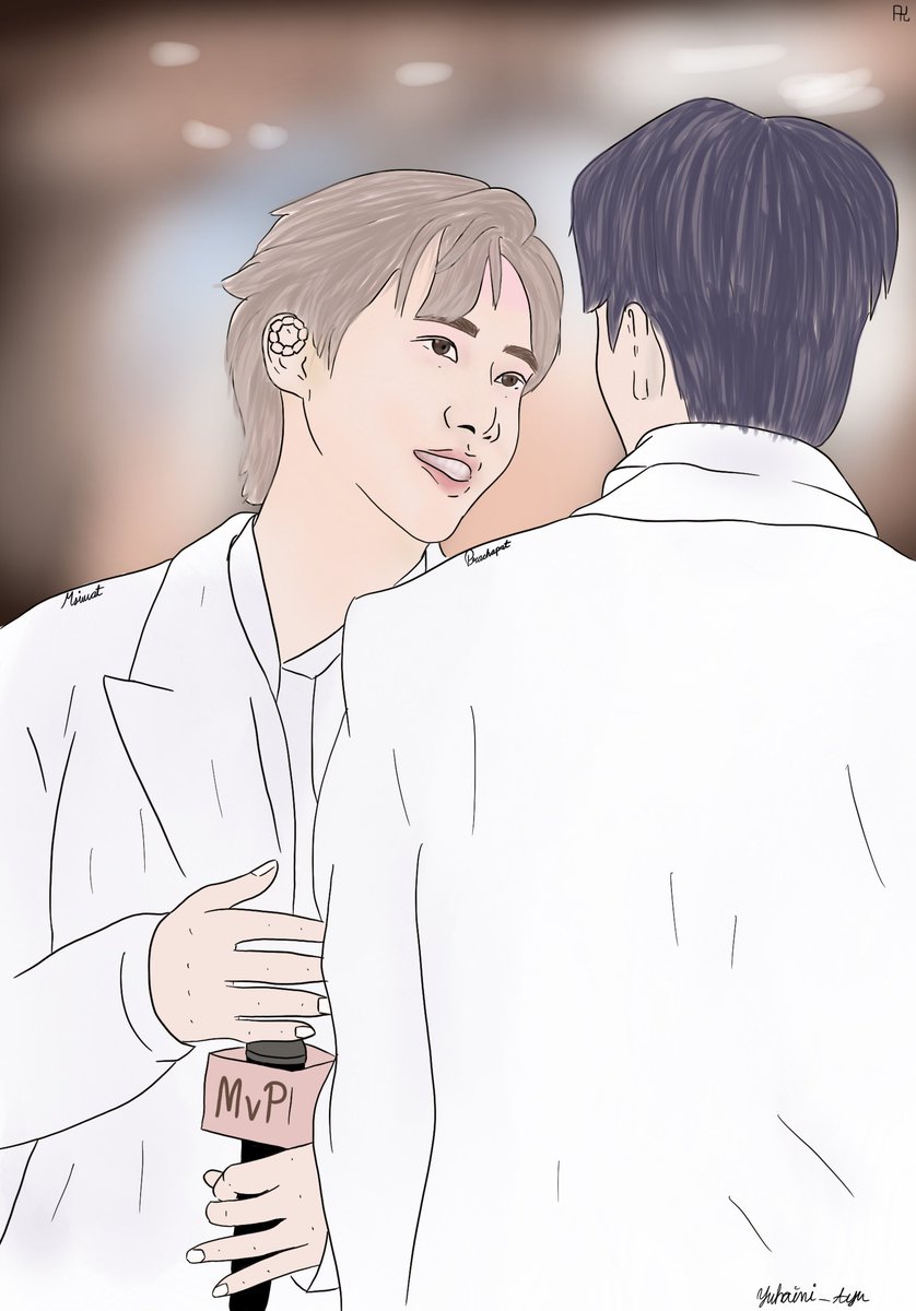 Smilling_Ayu's tweet photo. จะกลับมาวาด #พร้อมมาร์ค อีกครั้ง หลังจากที่ปากกาหายไปหลายเดือน https://t.co/MoPg7BwgE8
