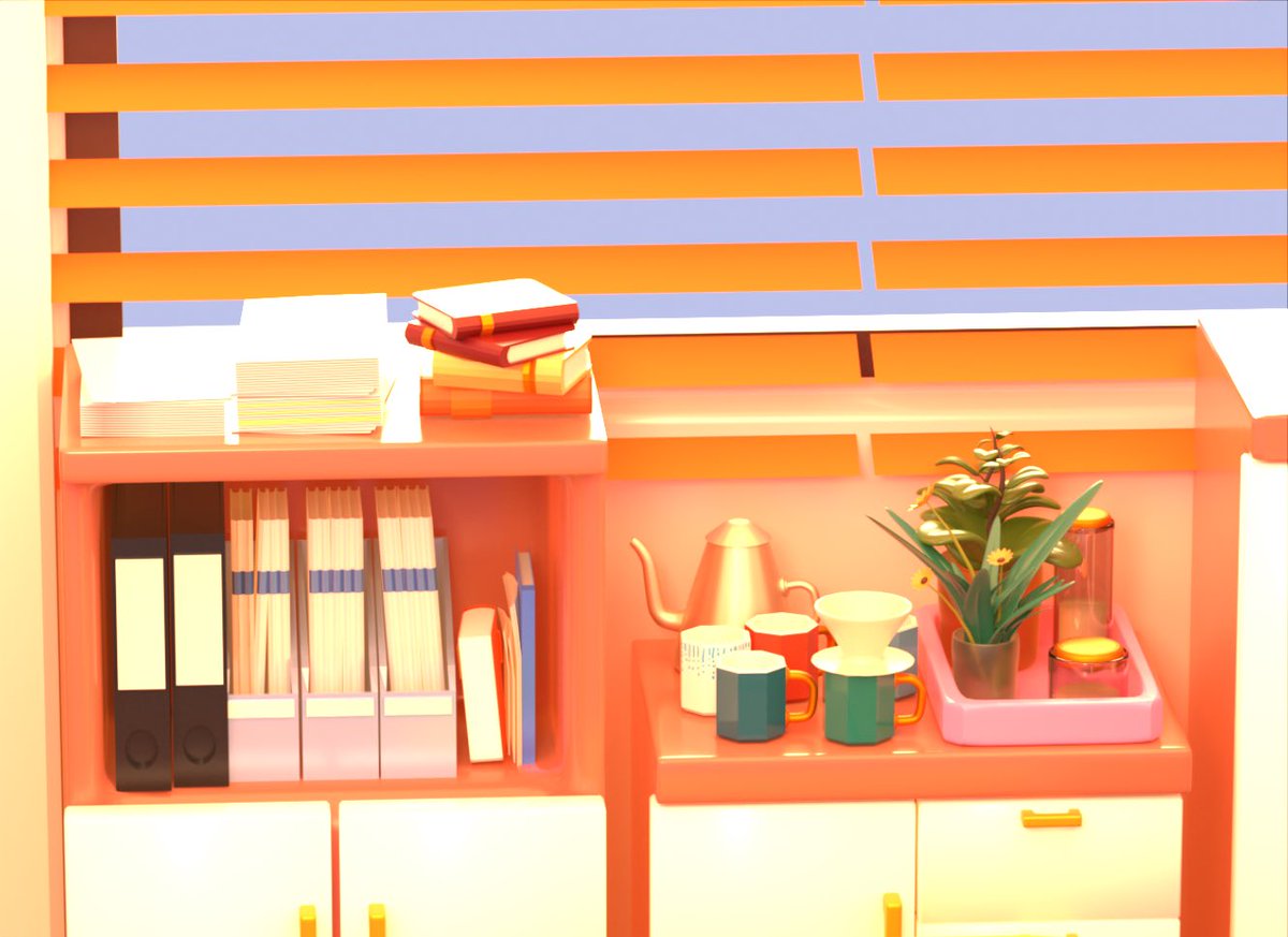 acetheticsAC's tweet image. Day 9 - Chae Song-hwa&apos;s office

My first isometric art :D

#blender #100daysofblender #blendercommunity #blender3d #blenderart #cyclesrender #stylizedart #isometricart 

#hospitalplaylist #chaesonghwa