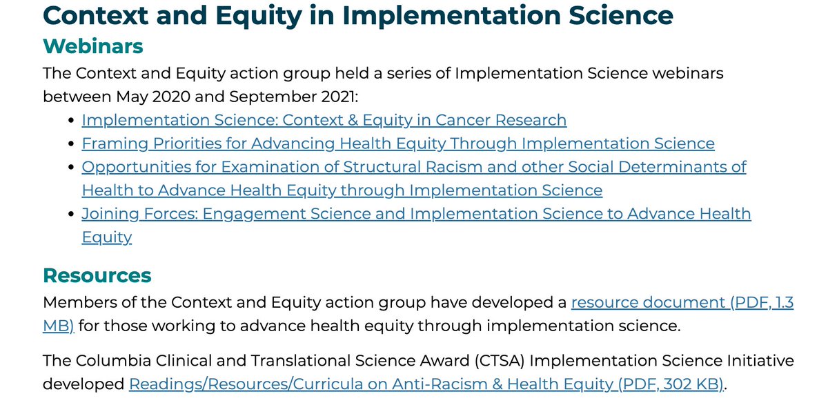 1/Kicking off #CCIS22 @NCI_ImplSci #impsci! It was wonderful to co-lead the Equity &amp; Context action group w/ <a href="/PrajaktaAdsul/">Prajakta Adsul</a> @AprilYOh @StephWheelerUNC <a href="/DrAriKorn/">Ariella Korn</a> over past 3 yrs! Grateful for friendships, collaborations &amp; public goods that developed ❤️
consortiumforcanceris.org/public-goods.h…