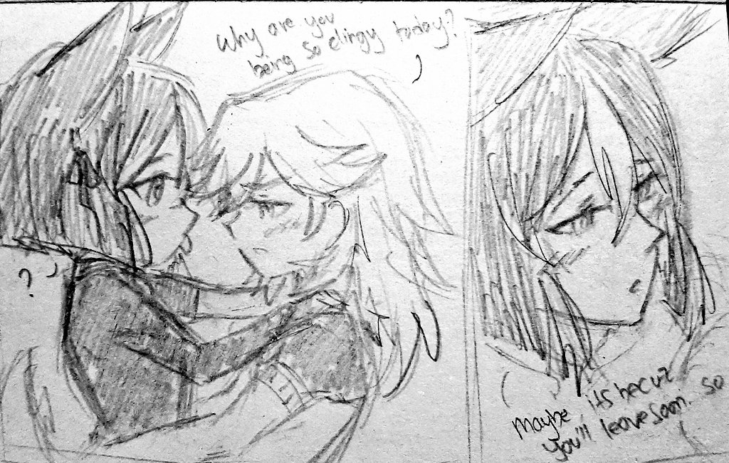 Tighnari wants to be spoiled 💕
.
#cynonari #cynari 