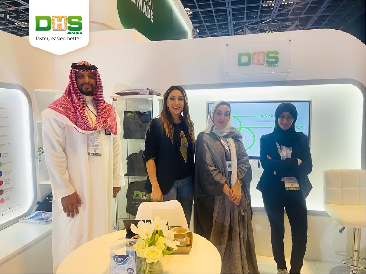 dhs_arabia's tweet image. صور من اليوم الثاني من مشاركتنا في معرض GITEX العالمي في دبي.

You can find us at GITEX&apos;s Global:
📌 Hall SR-H1 Saudi Arabia Pavilion 
📅 Date – 10-14 Oct 2022
📍 Venue— Dubai World Trade Centre

#DHS #GITEX2022 #Technologyweek #Dubai #E_transformation
