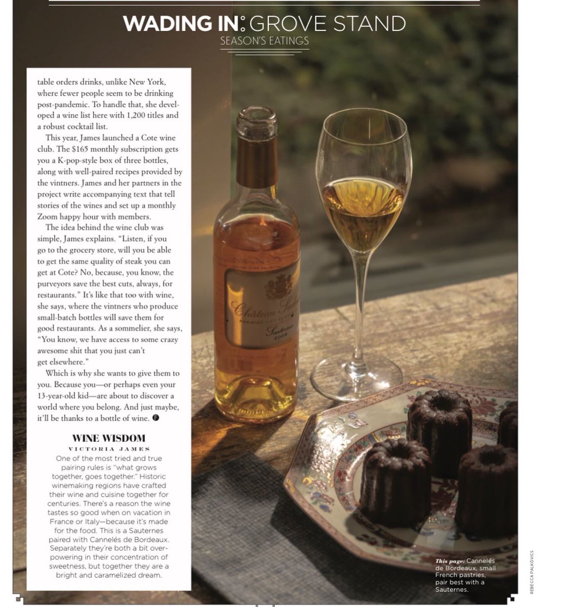 Thank you <a href="/TheFlamingoMag/">Flamingo Mag</a> <a href="/ericbarton/">Eric Barton</a> for this thoughtful feature on the fun things we are all doing at COTE MIAMI &amp; COTE WINE CLUB!