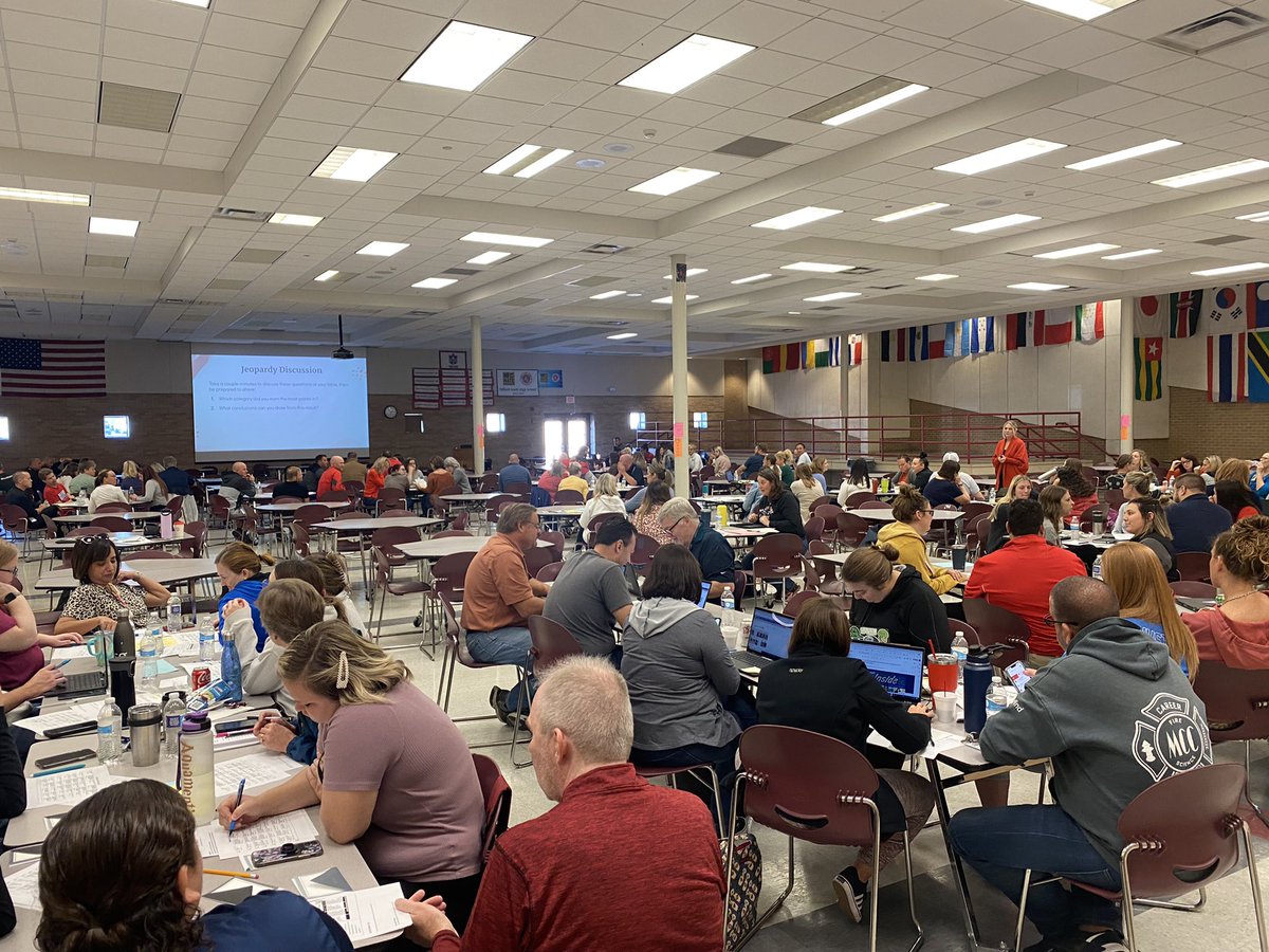 MrGMSHS's tweet photo. Our Patriot staff is taking the morning to have some real conversations on cultural competency and what it means for our students at Millard South. #incredibleconversations https://t.co/FB8RIeYEAs