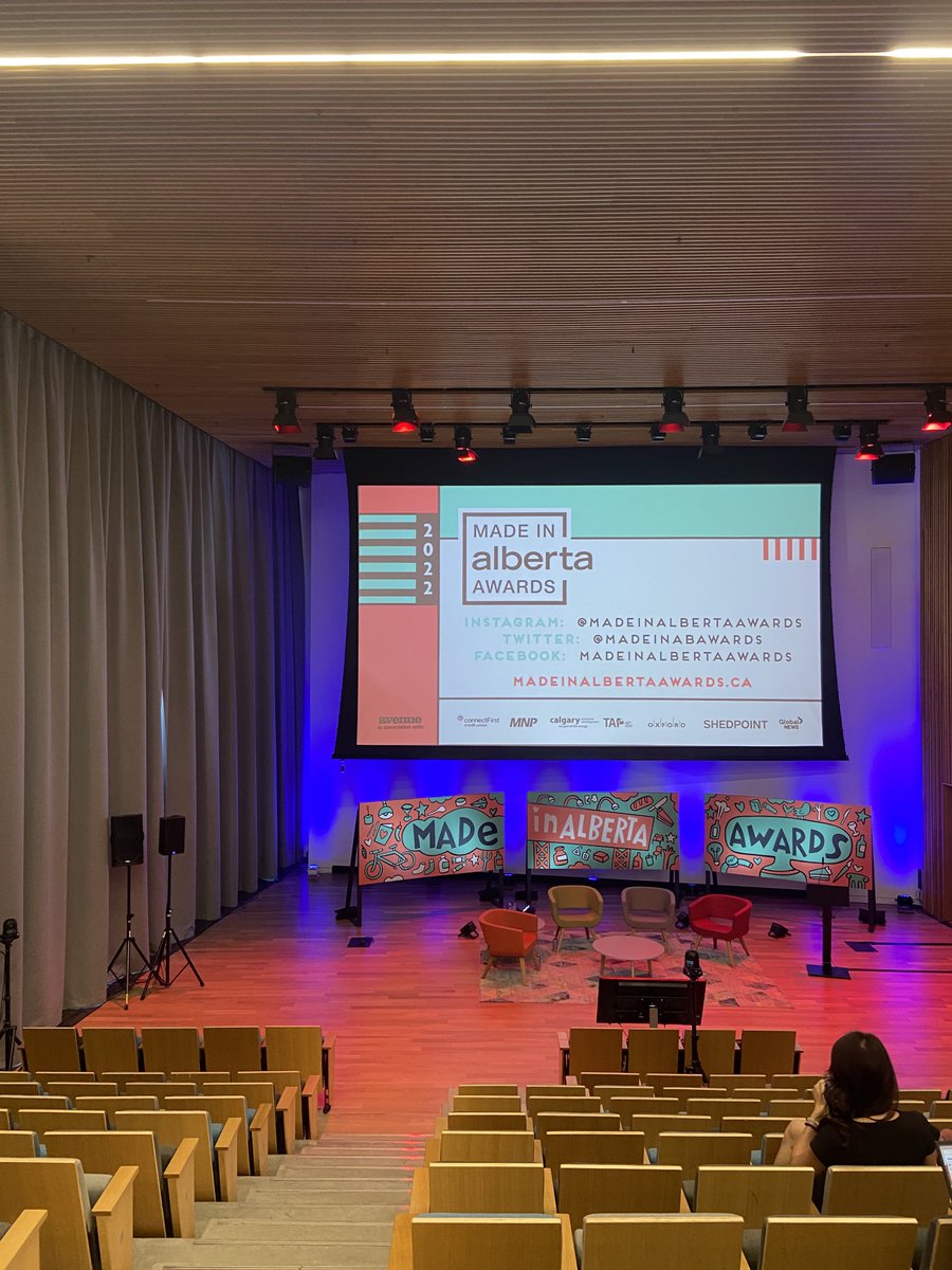 At ⁦<a href="/madeinabawards/">Made in Alberta Awards</a>⁩