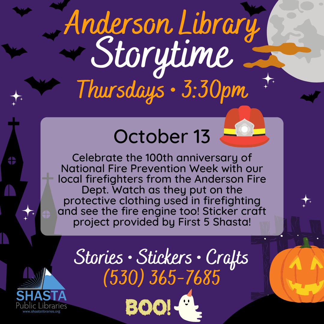 AndersonFire46's tweet photo. Come join us!

Anderson Library Storytime, Thursday at 3:30pm https://t.co/oXgXKpaDmx